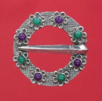 S33b-Annular Brooch (with authentic functional cross pin)