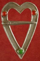 S32b-Annular Heart Brooch