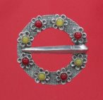 S33c-Annular Brooch (with authentic functional cross pin)
