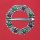 S33b-Annular Brooch (with authentic functional cross pin)