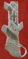 P47 Ragged Staff devotional badge (Formerly item S1)
